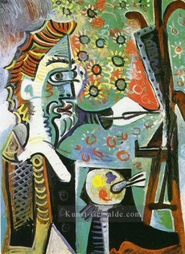 Le peintre III 1963 Kubismus Ölgemälde